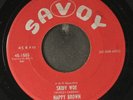 NAPPY BROWN: skidy woe / you're going to need someone SAVOY 7