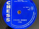 CHUCK BERRY Carol / Hey Pedro 1st 1958 US CHESS 78 EX / VG+