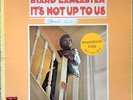 BYARD LANCASTER IT'S NOT UP TO US 1968 VORTEX 2003 PROMO STICKER / STAMPED VG/VG