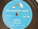 Elvis Presley - Hound Dog/ Don't Be Cruel HMV POP.249 1956 10