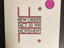 New Order Movement 1981 Original US Pressing LP Record Is NM