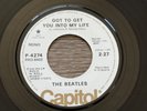 The Beatles Got To Get You Into My Life Capitol Mono/Stereo Promo 45 RPM 7