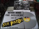 Sex Pistols Never Mind The Bollocks Silver Vinyl 45 Yr Anniversary Unplayed #121