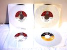 THE DOORS 4 x 45rpm LIGHT MY FIRE, TOUCH ME, PEOPLE ARE STRANGE, HELLO I LOVE U