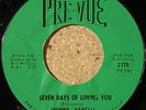 Johnny Vanelli-Seven Days Of Loving You orig 1968 Pre-Vue 45 Rare Northern Soul