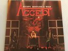 ACCEPT - RESTLESS & WILD + RED TRANSLUCENT VINYL - 1983 ISSUE - VG++