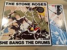 The Stone Roses - She Bangs The Drums Silvertone OREZ 6  inc Print 1989