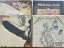 Led Zeppelin I II RL Metallica Justice for All Columbia Black Sabbath vinyl LPs