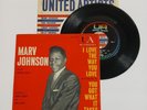 MARV JOHNSON – I LOVE THE WAY YOU LOVE – UAE 10.007 PS VG+ 45 RPM CLEAN