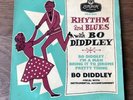 Rock n Roll Bo Diddley ‎– Rhythm And Blues With Bo Diddley London EP ‎ RE-U 1054