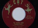 R&B Doo Wop 45 SHEIKS The Kissing Song/Walk That Walk on Cat VG++