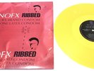 LP NOFX Ribbed US 1st Edt 1991 Yellow Translucent 1000-2000 Copies C: VG+ V: NM