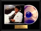 MICHAEL JACKSON  THRILLER  GOLD  RECORD LP ALBUM W-PRINTED SIGNED AUTOGRAPH RARE