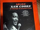 Sam Cooke SHAKE A Change Is Going To Come Vinyl LP 1965 RCA  LSP3367 VG+