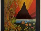 MOUNTAIN LIVE THE ROAD GOES EVER ON WHITE LABEL PROMO LP 1972 WINDFALL RECORDS