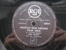 ELVIS PRESLEY 78 RPM LAST NEW ZEALAND 78 WEAR MY RING AROUND YOUR NECK 60041