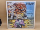 Riot Rock City LP Record Vinyl 1977 fire sign records original edition long play