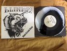 Rare original blink-182 dogs eating dogs 10” vinyl record EP black white swirl