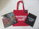DAVID BOWIE Let's Dance - YOU'RE NOT ALONE CLEAR VINYL LP & PROGRAMME & TOTE BAG