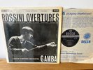 NWC Decca SXL 2266 Rossini Overtures Gamba London Symphony Orchestra WBG ED1