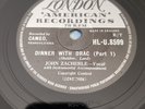 JOHN ZACHERLE - Dinner With Drac. UK London 78'. 1958 Rock & Roll. Unplayed Ex