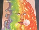 Black Moth Super Rainbow Rainbow Gum White Pink Red Color Vinyl LP Graveco