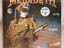 Megadeth - So Far, So Good .. So What  UK LP With Poster EST2053  VG+ / VG+