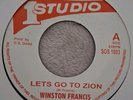 Winston Francis Lets Go To Zion on STUDIO ONE Ex ROOTS ANTHEM