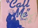 Debbie Harry SIGNED Blondie Call Me 7