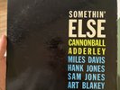 Cannonball Adderley - Somethin' Else LP Vinyl 1958 Early MONO PRESSING RVG, VG