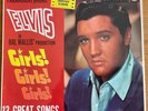 Vintage Elvis Presley  Girls  Girls  Girls  MONO 1963 LP  RCA Victor RD-7534 UK