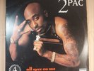 2Pac All Eyez On Me 4LP Vinyl 1996 1st Pressing Rare Black Death Row Labels