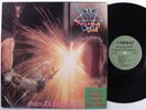 RUNNING WILD Gates To Purgatory COMBAT LP with lyric sheet insert y