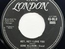 Rare  Gene Allison Hey Hey I Love You / You Can Make It If You Try London 7”