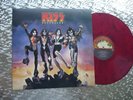 KISS   DESTROYER   2018 Limited Edition Red Marble LP Casablanca B0019818-01