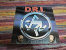 D.R.I. Crossover LP w/ Lyric Page 1987 Vinyl First Press Metal Blade Records VG+