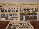 CBS Great Performances Classical 3-LP Lot-Beethoven,Dvorak, Tchaikovsky EX Cond