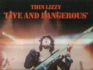 THIN LIZZY live and dangerous DOUBLE VINYL LP RECORD VERTIGO uk 1978 + inner G/F