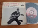 Johnny HALLYDAY T'aimer Folement EP VOGUE Rare Imprimerie Genin Frères Centreur