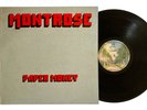 Montrose Vinyl Record Paper Money LP UK Pressing 1974