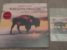 Robert Plant Saving Grace Fruit Punch Vinyl Signed Art Card Led Zeppelin. New
