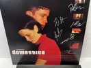 Cursive Domestica Cover SIGNED ️ Red Smoke Color Vinyl Record Limited Posted