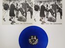 Condemned 84 Face The Aggression 1997 Reissue Oi  LP Marbled Blue Vinyl NM/VG+