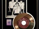 BUDDY HOLLY CRICKETS NOT FADE AWAY GOLD RECORD RARE AUTOGRAPHED PRINT SIGNED