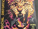 SOCIAL DISTORTION Band Signed Born To Kill Vinyl Fingerprints Long Beach 5/9/26