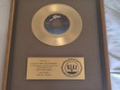Rare Award Disque d'or Michael Jackson RIAA  