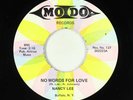 Crossover Soul 45 - Nancy Lee - No Words For Love - Mo Do VG+