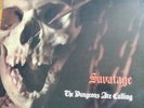 SAVATAGE- The Dungeons Are Calling 1985 1st US Combat  LP-254 Metal