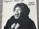 Sarah Vaughan Crazy And Mixed Up Jazz LP Vinyl Record Album 1982 2312-137