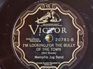 Victor 20781 Memphis Jug Band BULLY OF THE TOWN Blues 1927 78rpm EE-